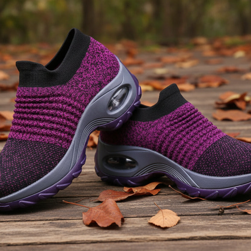 Chaussures Femme Sans Lacets avec Semelle Confort – Usage Quotidien