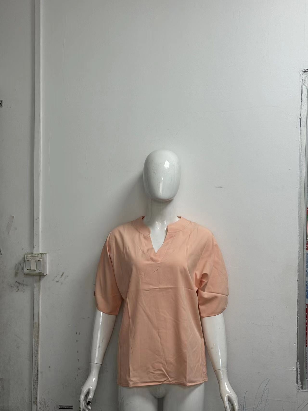 Chemise en chiffon à manches