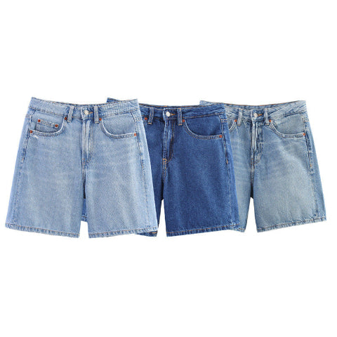 Shorts en denim décontractés