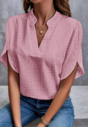 Chemise en chiffon à manches