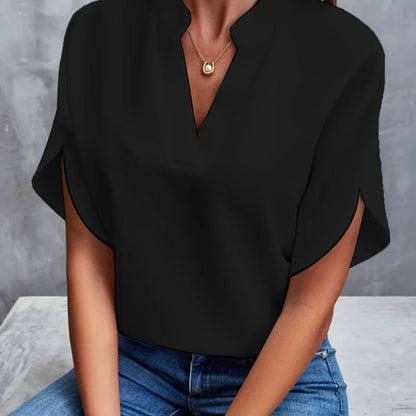 Chemise en chiffon à manches