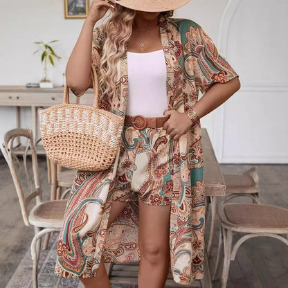 Ensemble de deux pièces  floral