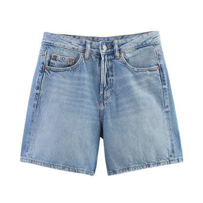 Shorts en denim décontractés