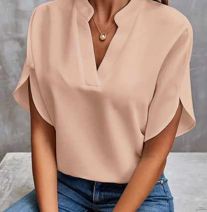 Chemise en chiffon à manches